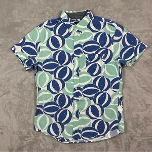 Y2K J.Crew Beach Ball Print Shirt‎ | Men’s M